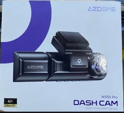 Azdome M550 Pro 4K+1080P Araç Kamerası Ön ve Arka 3.18'' IPS Ekranlı Araç Kamerası 5 Ghz Wi-Fi Gps 150 ° Fov Araç Kamerası Wdr Gece Görüşü (Azdome Türkiye Garantili) - 2